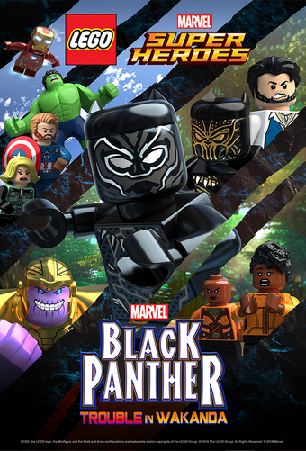 Lego Marvel Super Heroes Black Panther Trouble In Wakanda