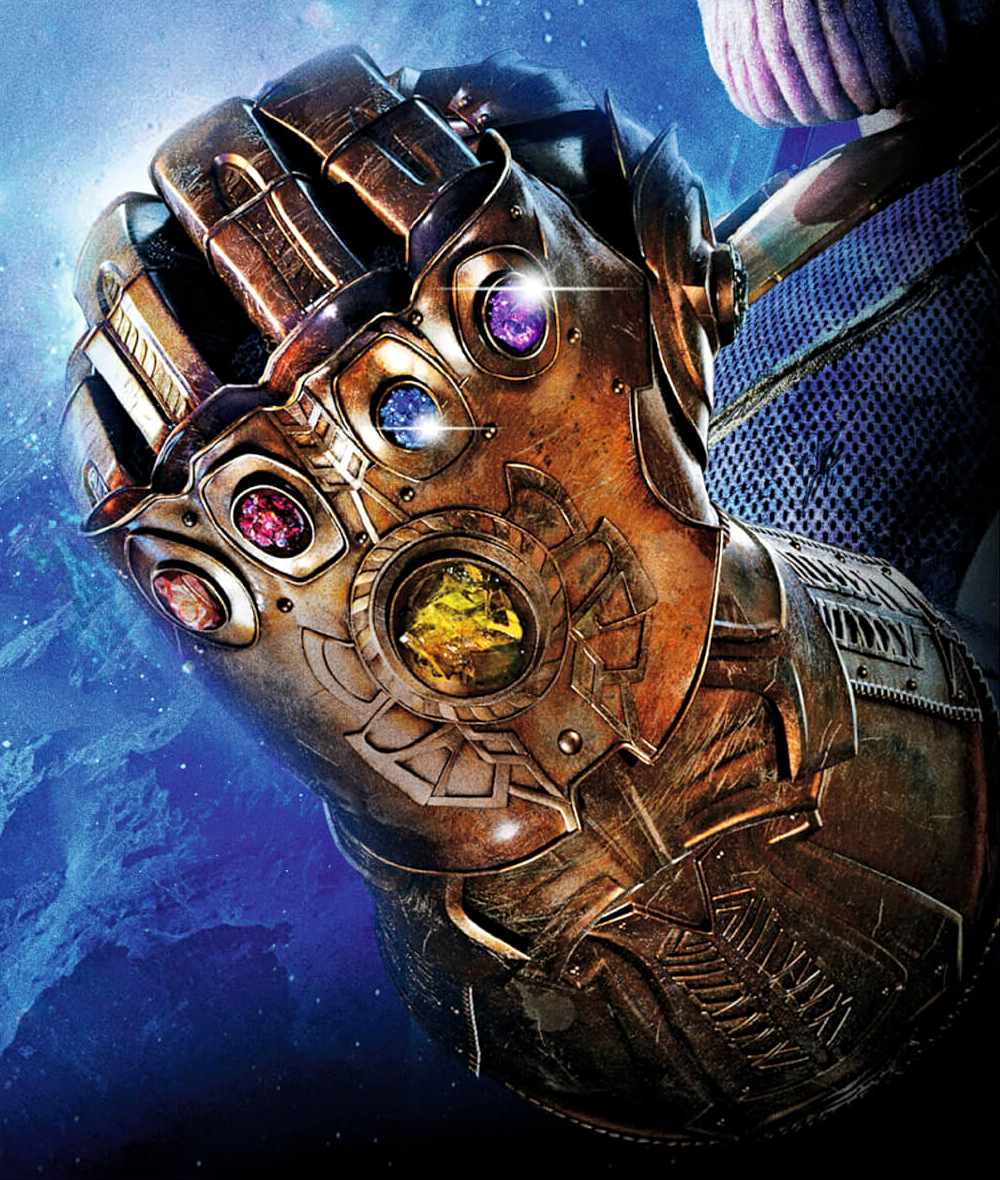 infinity gauntlet gems in movies