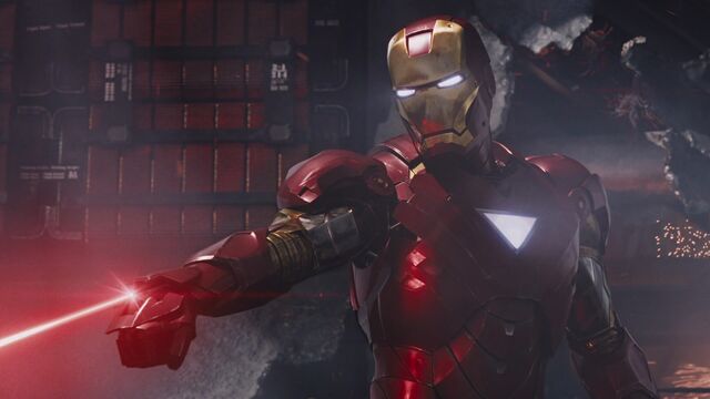 Image - IronMan-FixingHelicarrier-Laser.jpg | Marvel Cinematic Universe ...