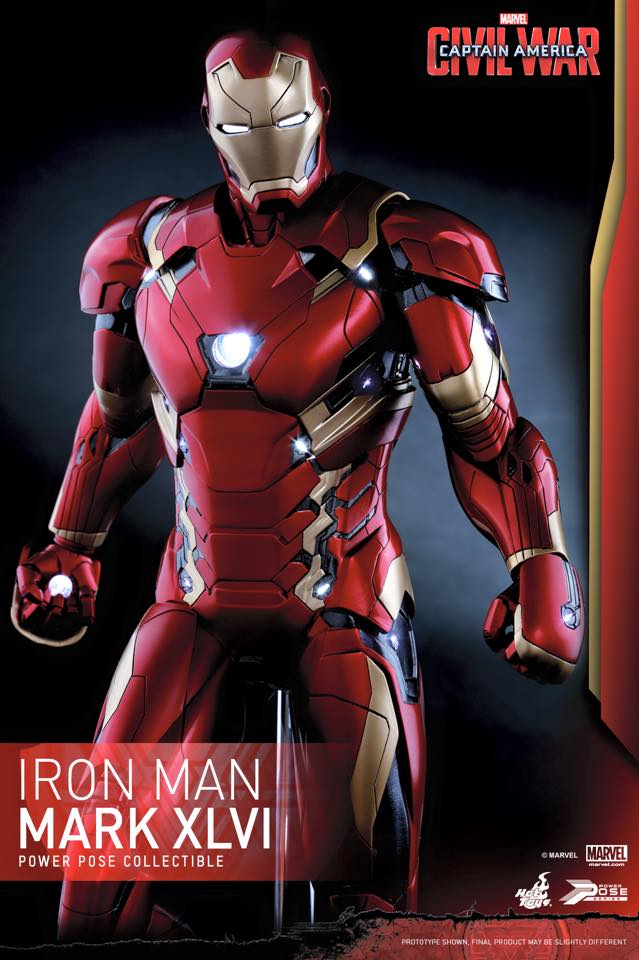 hot toys iron man civil war