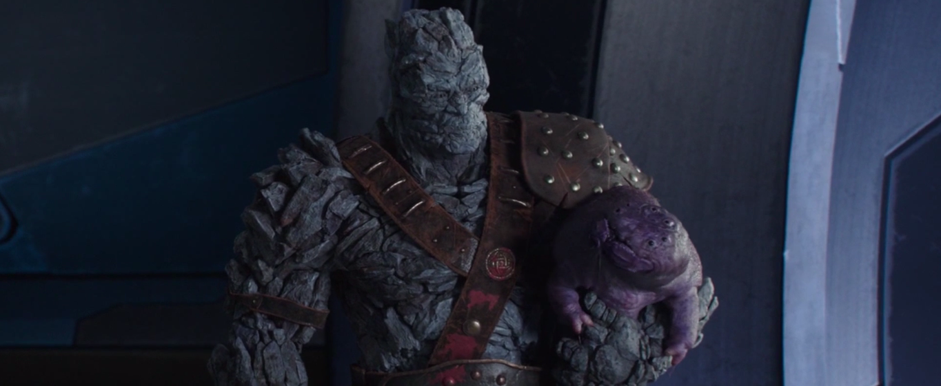 Korg Marvel Cinematic Universe Wiki Fandom Powered By Wikia - korg realizes that miek is not actually dead