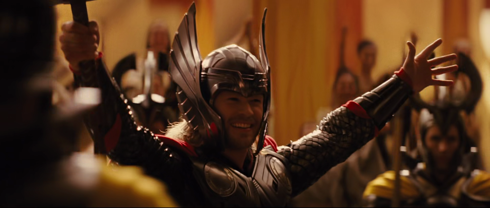 thor hammer and helmet efx