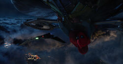 Spider-ManLookingAtDecoyDrone-Plane