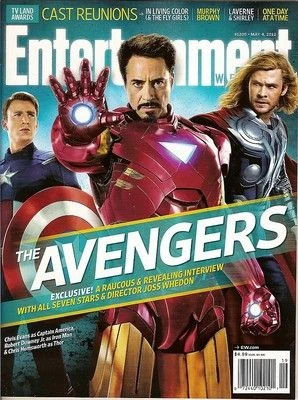 Image - Avengers entertainment weekly cover.jpg  Marvel 