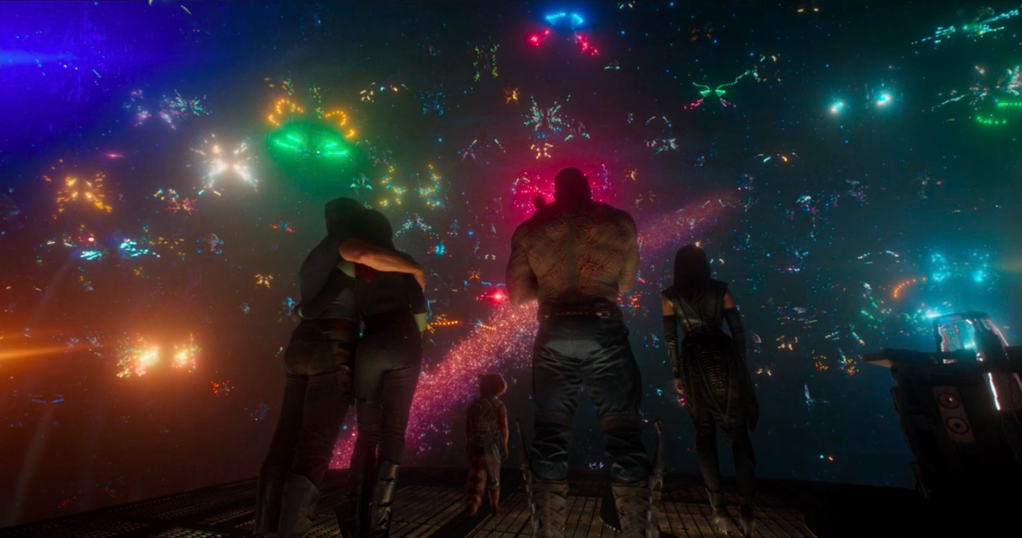 Hasil gambar untuk yondu funeral guardians of the galaxy 2