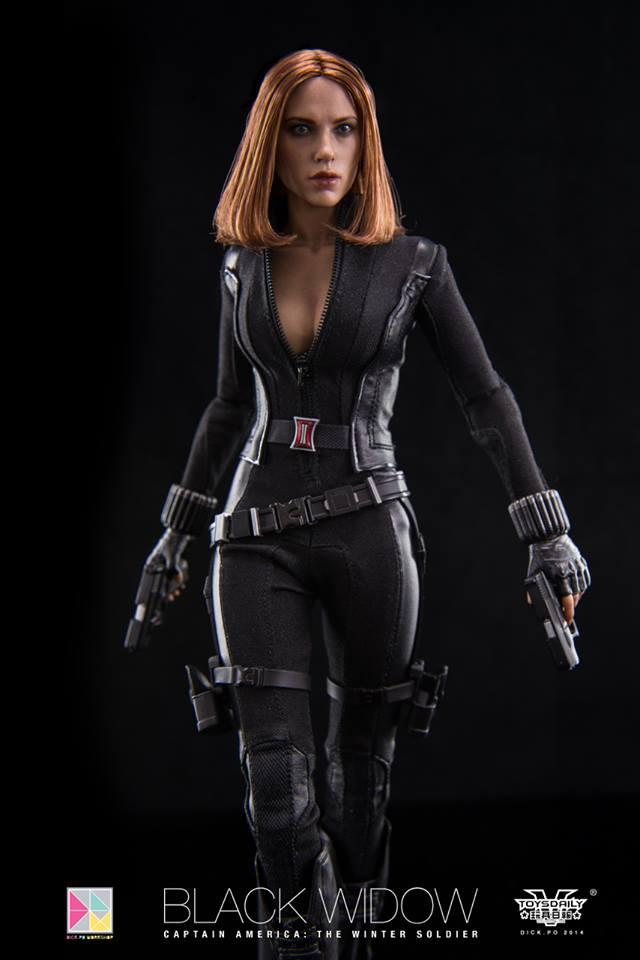 black widow hot toys boobs