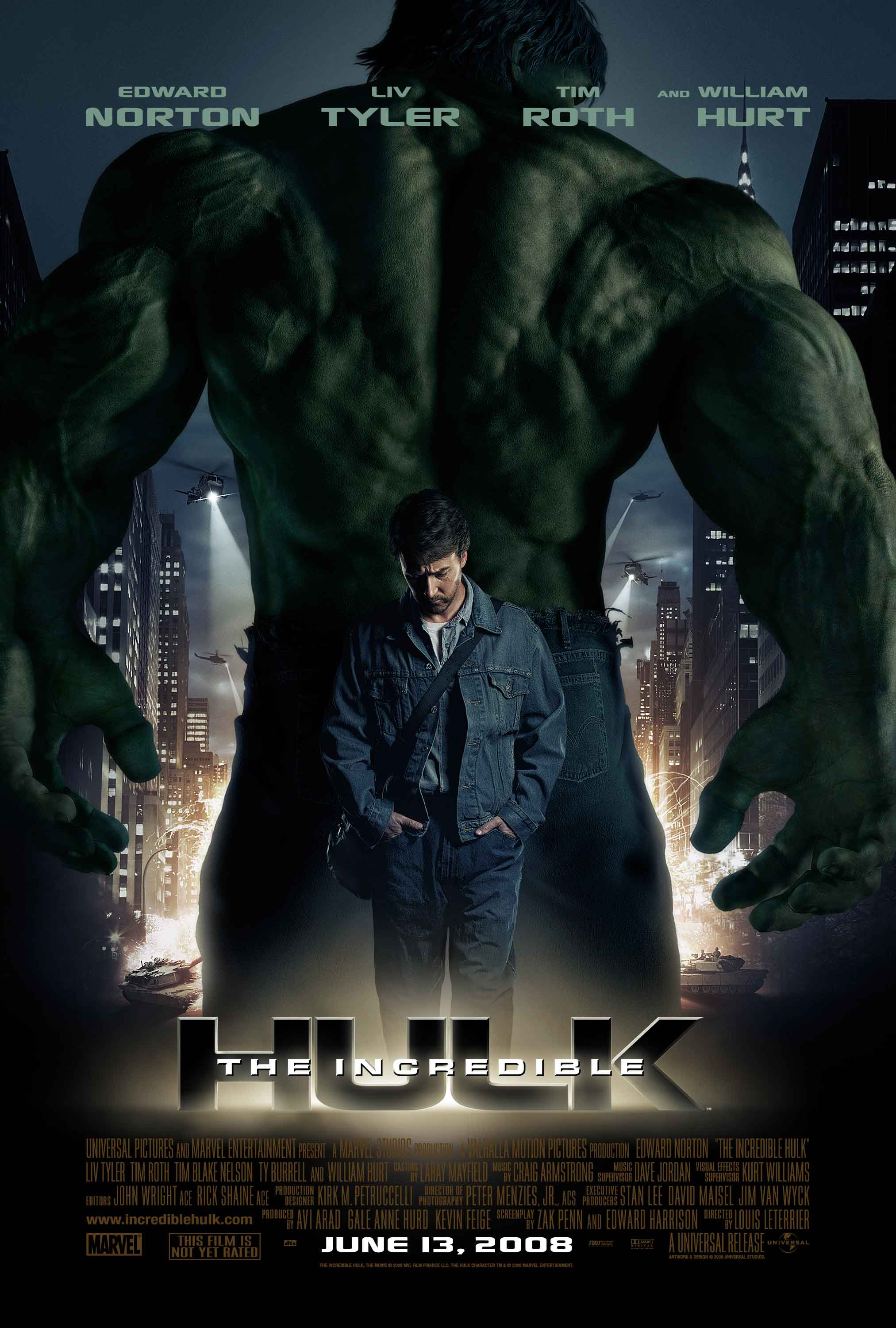Resultado de imagen de the incredible hulk poster