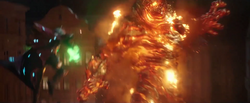 Mysterio vs Molten Man