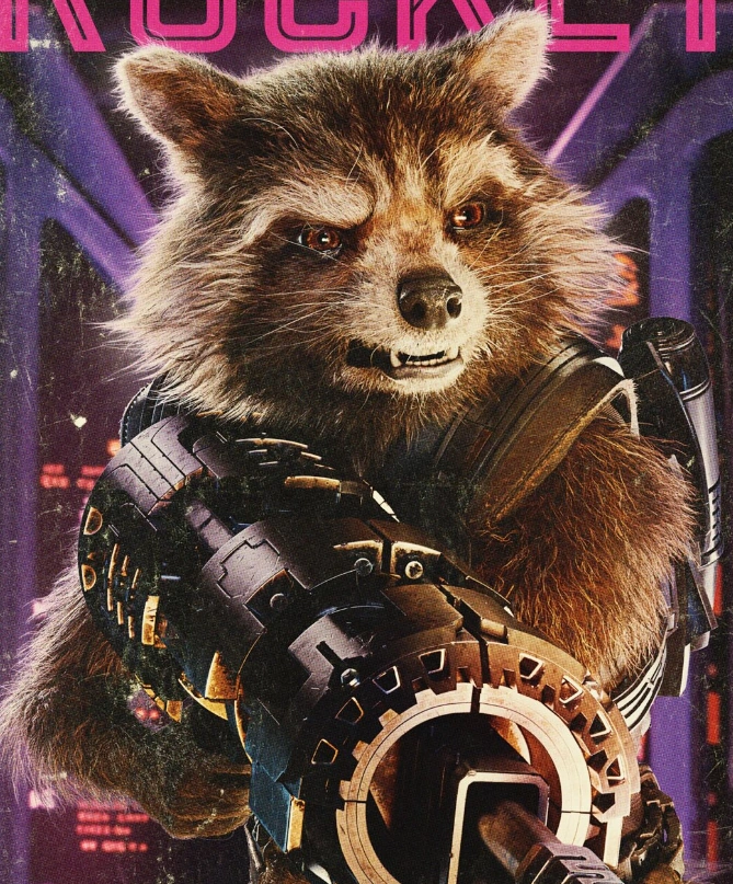 Енот из марвел картинки