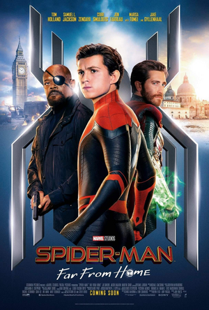 Spider Man Far From Home - Póster EEUU