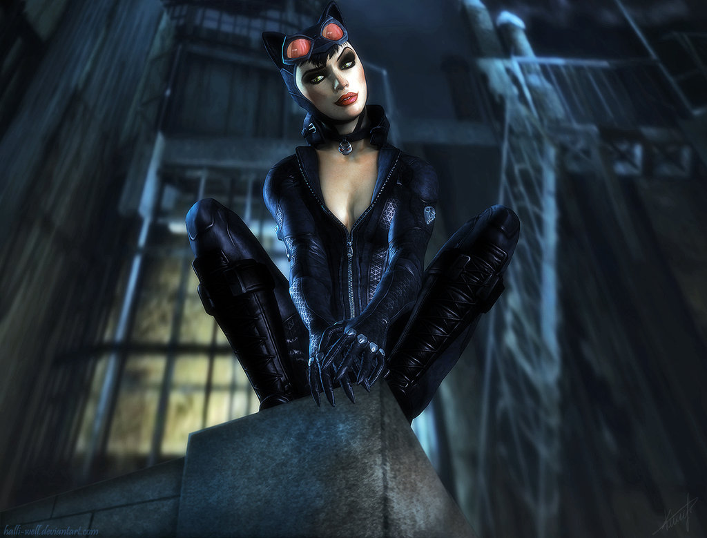Batman Arkham City Catwoman Skin Mods