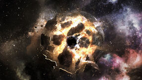 Exploding planet by bftws-d5lybes