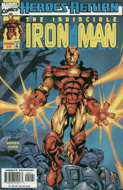 Vol.3 1998 Kurt Busiek /& Sean Chen No.3 The Invincible Iron Man