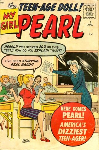 My Girl Pearl Vol 1 7 Marvel Database Fandom