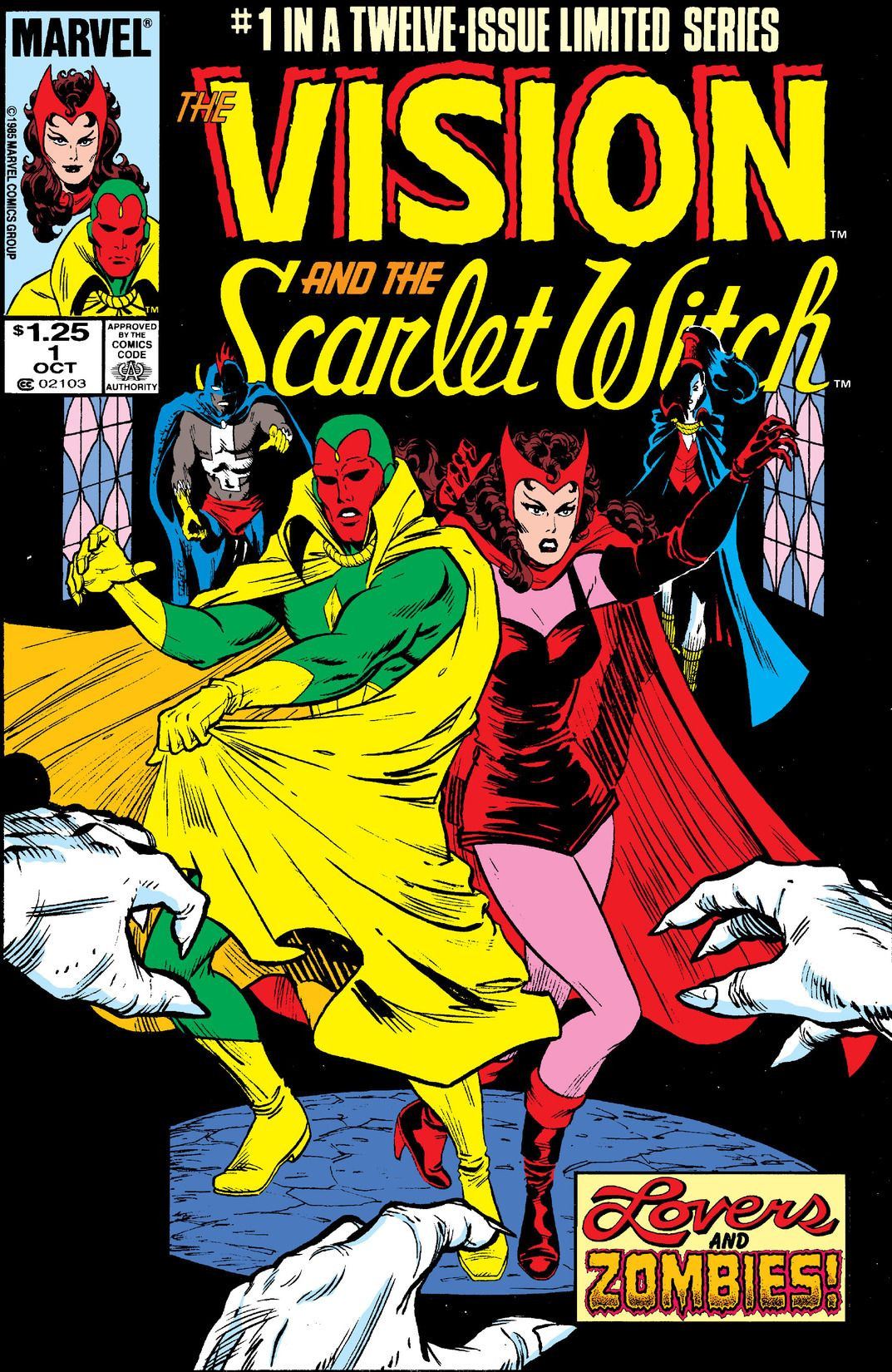Vision and the Scarlet Witch Vol 2 1 Marvel Database FANDOM powered