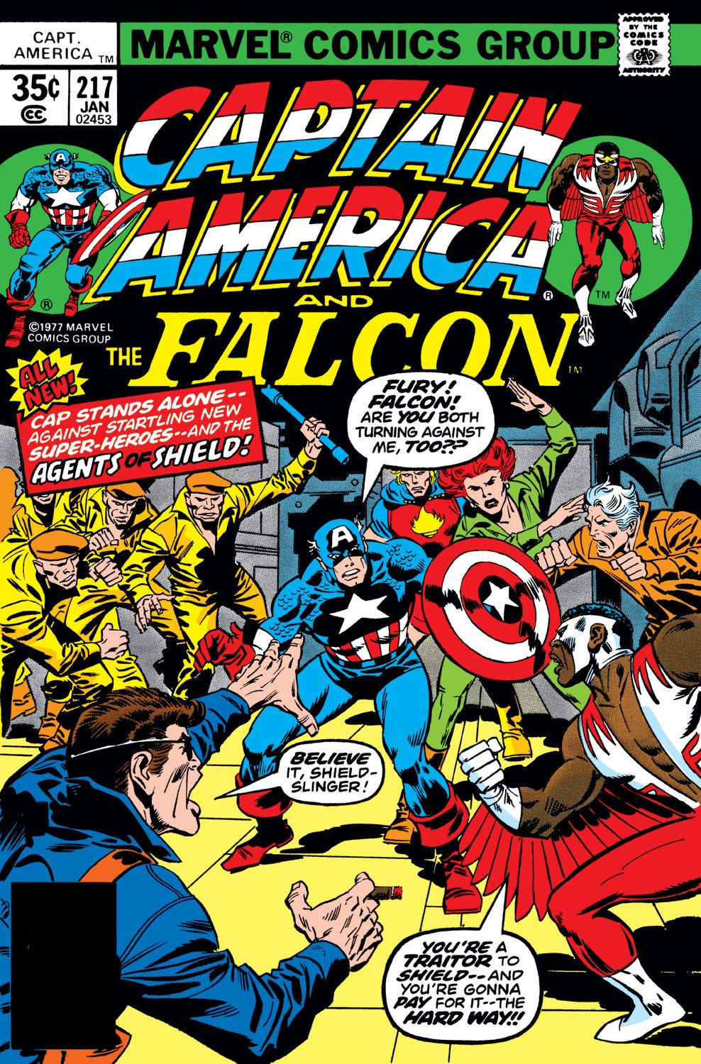 Captain America Vol 1 217 | Marvel Database | FANDOM powered by Wikia
