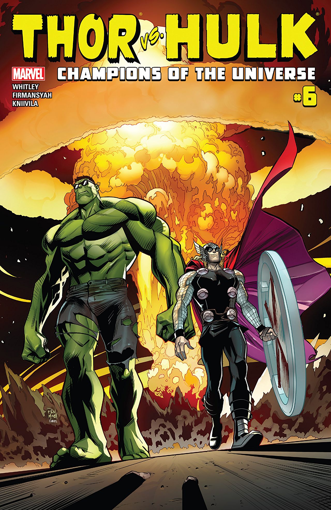 Thor vs. Hulk Champions of the Universe Vol 1 6 Marvel Database