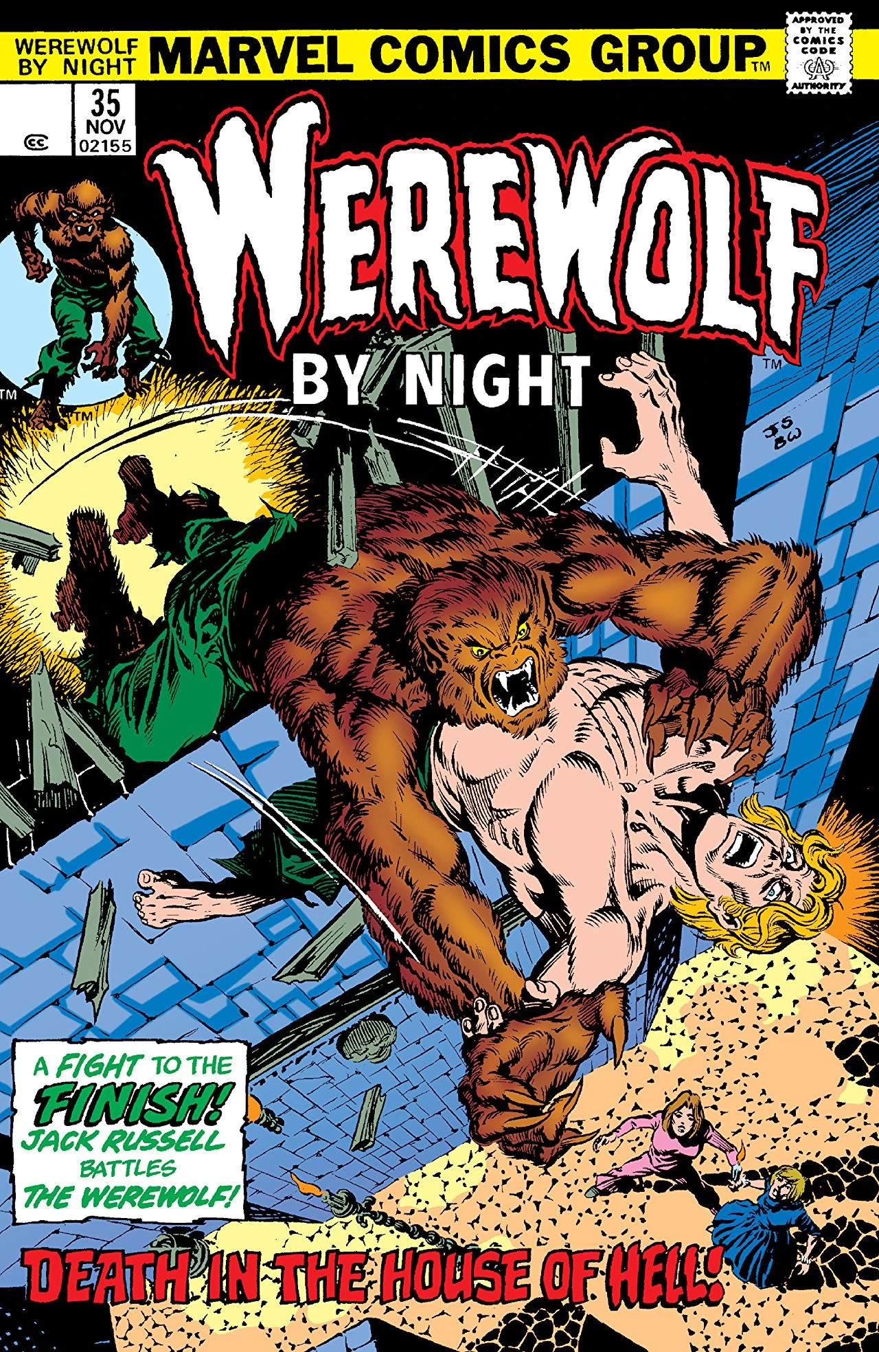 Werewolf by Night Vol 1 35 Marvel Database FANDOM powered by Wikia