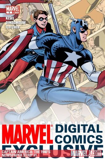 Captain America The 1940 S Newspaper Strip Vol 1 1 Marvel Database Fandom