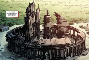 Planetary Defense Shield Base Station from Captain America Steve Rogers Vol 1 11 001