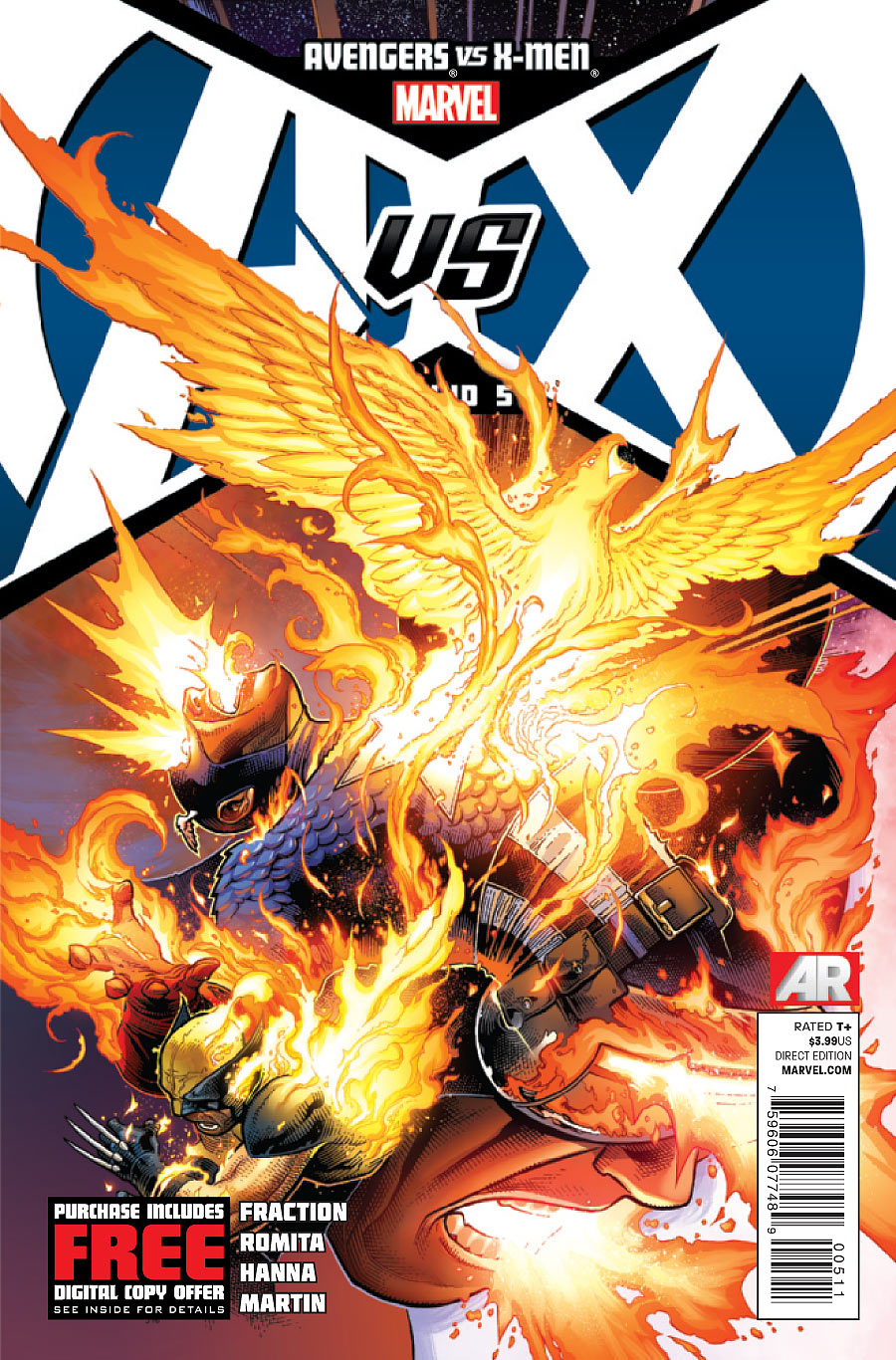 Avengers Vs X Men Vol 1 5 Marvel Database Fandom