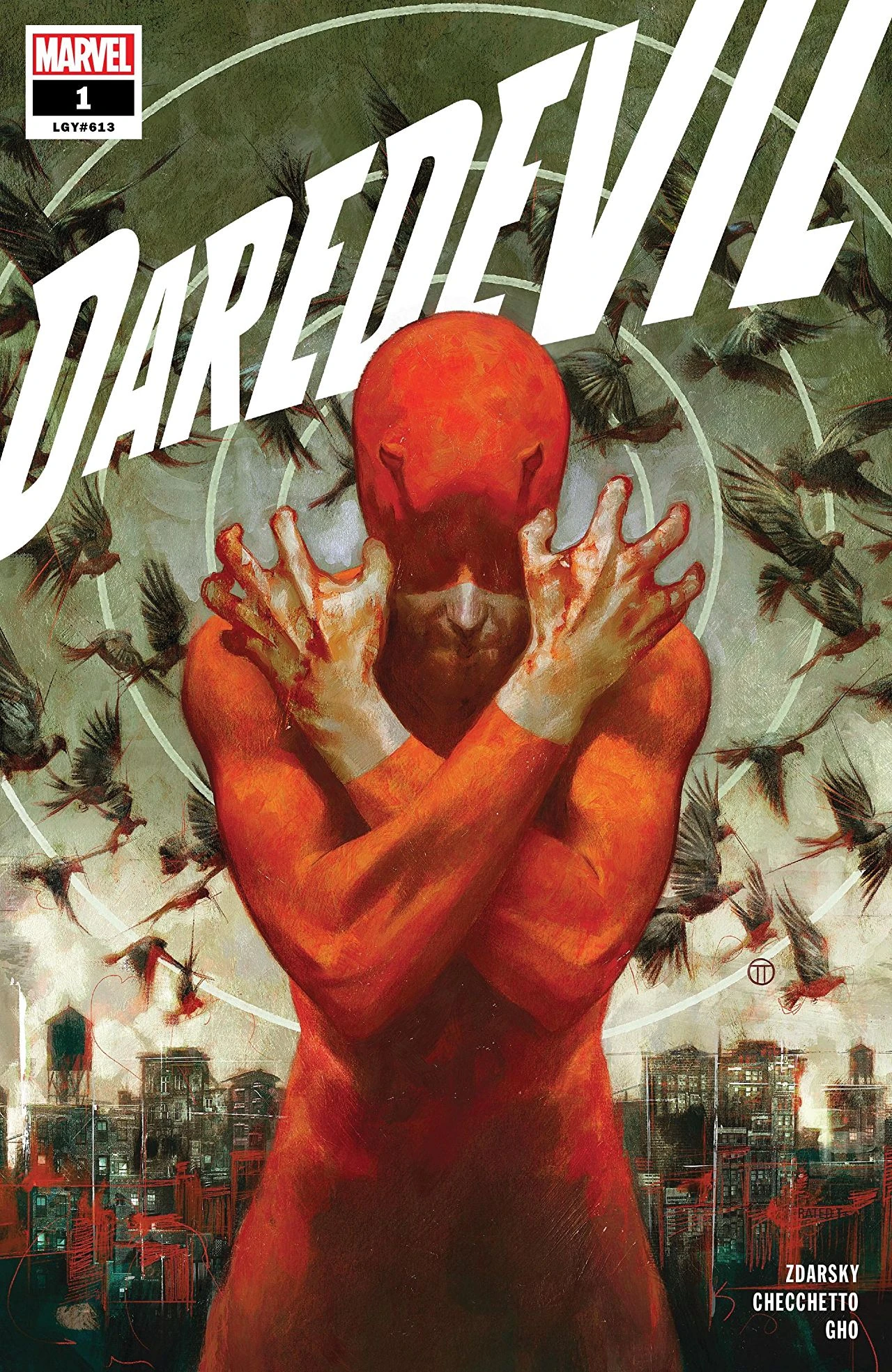 Poster Toile Daredevil - Marvel Comics - Vol 6 #2 - Impression D'art Super-héros