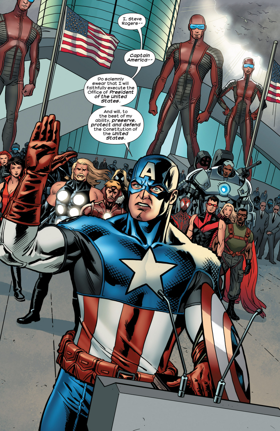 Superhero Ultimate Captain America Annual #1 Comic Book Marvel Captain  America