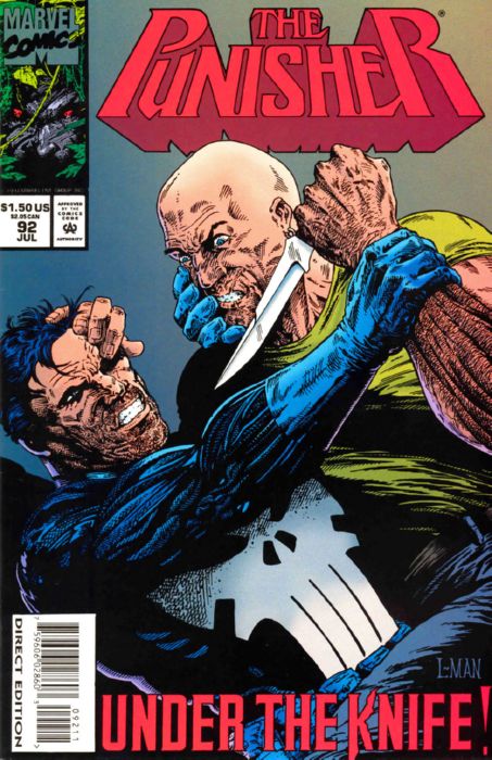 PUNISHER #92 VOL1 MARVEL COMICS JULY 1994