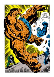 Torgo (Earth-616) and Benjamin Grimm (Earth-616) from Fantastic Four Vol 1 93 0001