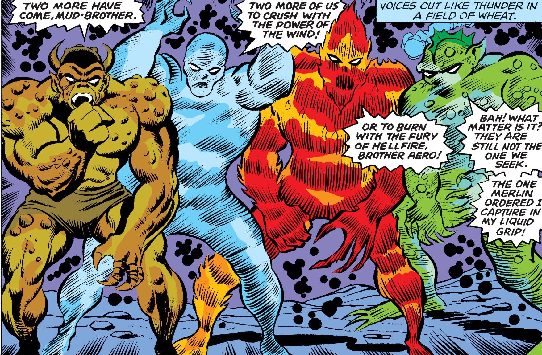 Brothers Four (Earth-616) | Marvel Database | FANDOM Powered By Wikia