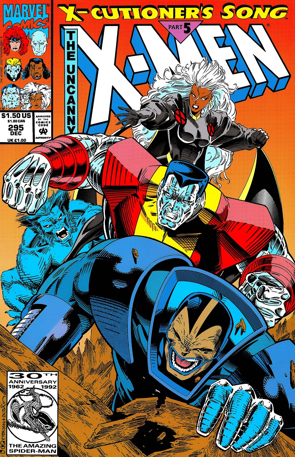 Uncanny XMen Vol 1 295 Marvel Database FANDOM powered by Wikia