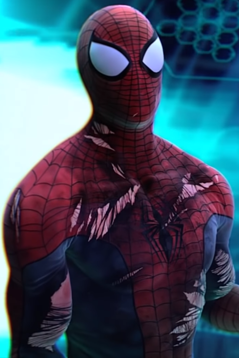 Spider-Man amazing suit | Edge of Time Minecraft Skin