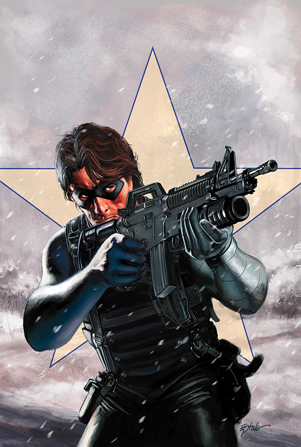 Image result for winter soldier comics cover art