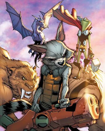 Rocket Raccoon Earth 97161 Marvel Database Fandom