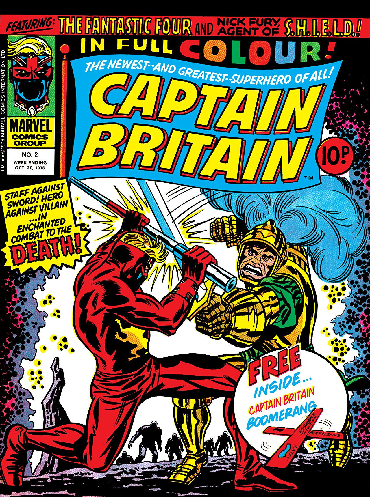 Captain Britain Vol 1 2 Marvel Database FANDOM powered by Wikia