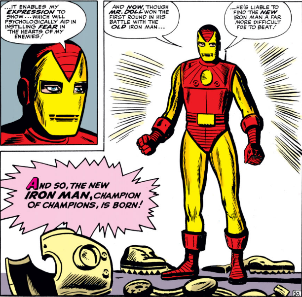 Mark 1 Iron Man Comic<br/>