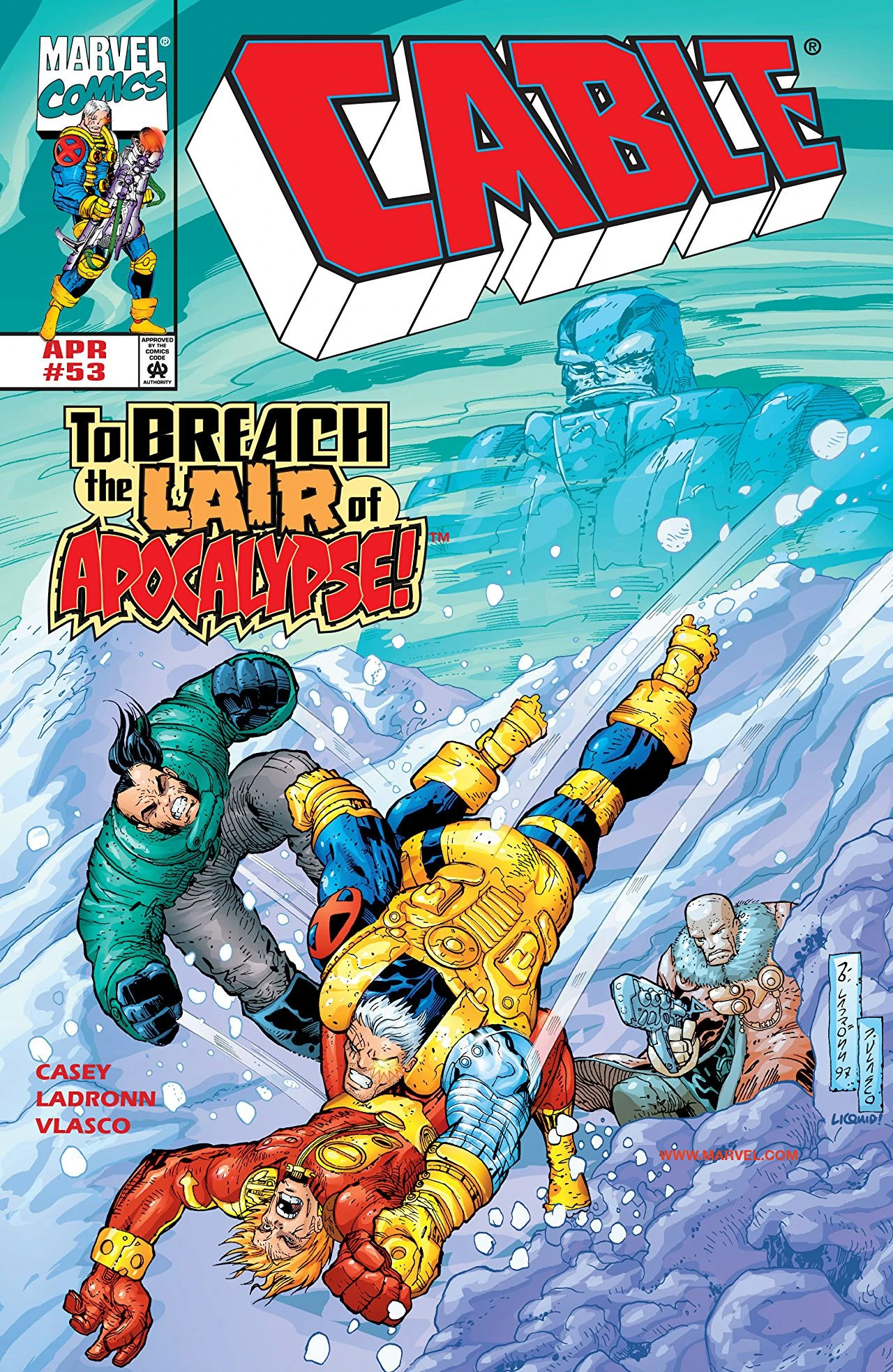 Cable Vol 1 53 Marvel Database Fandom