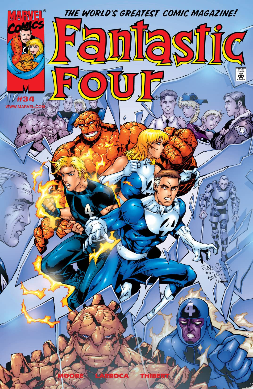 Fantastic Four Vol 3 34 Marvel Database Fandom