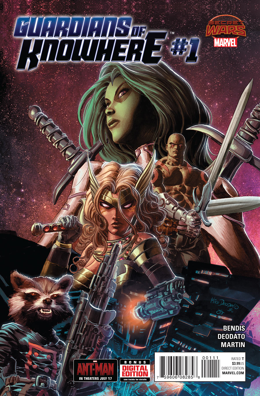 GUARDIANS OF KNOWHERE #2 YOUNG CONNECTING VARIANT COVER ROCKET RACCOON NEW 1