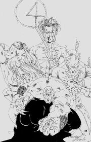 My rendition of the fantastic four