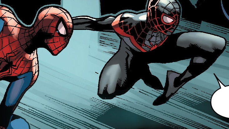 Imagem Peter Parker Earth 616 And Miles Morales Earth 1610 From