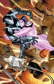 Anthony Stark (Earth-616) vs. Arthur Parks (Earth-616) from Iron Man Vol 5 3 001