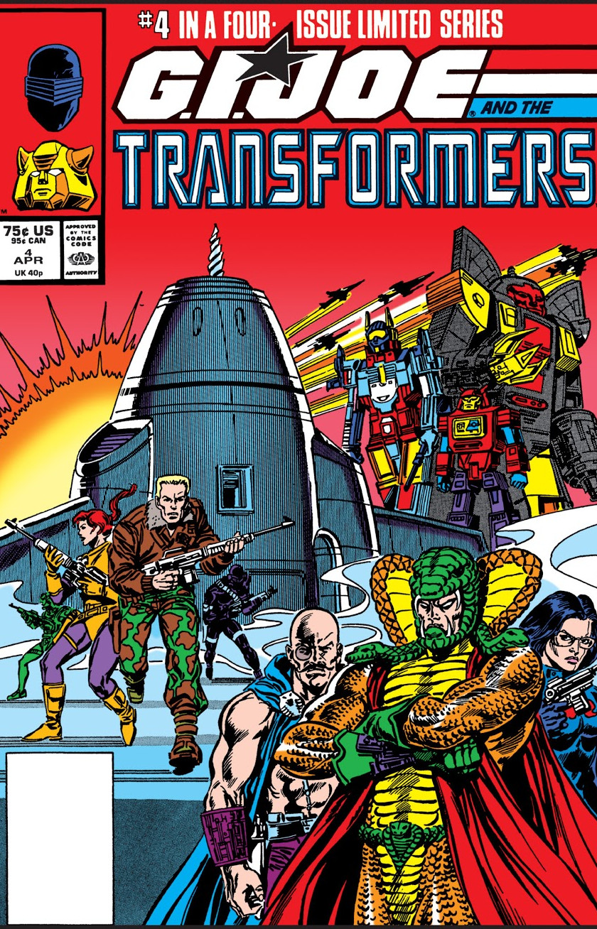 G.I. Joe and the Transformers Vol 1 4 Marvel Database FANDOM
