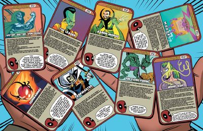 Deadpool's Guide to Super Villains Cards from Unbeatable Squirrel Girl Vol 2 48 001