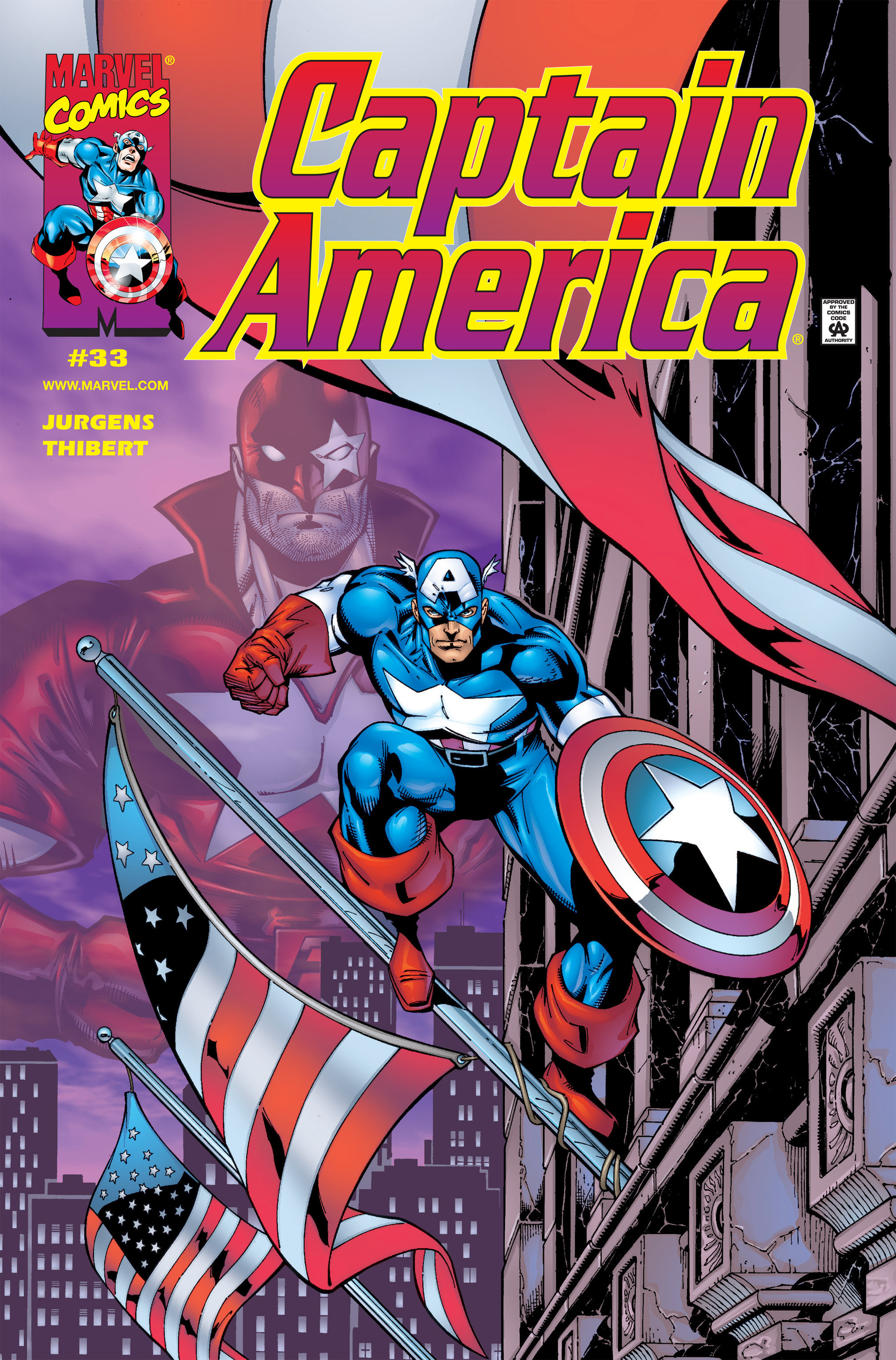 Captain America Vol 3 33 | Marvel Database | FANDOM powered by Wikia