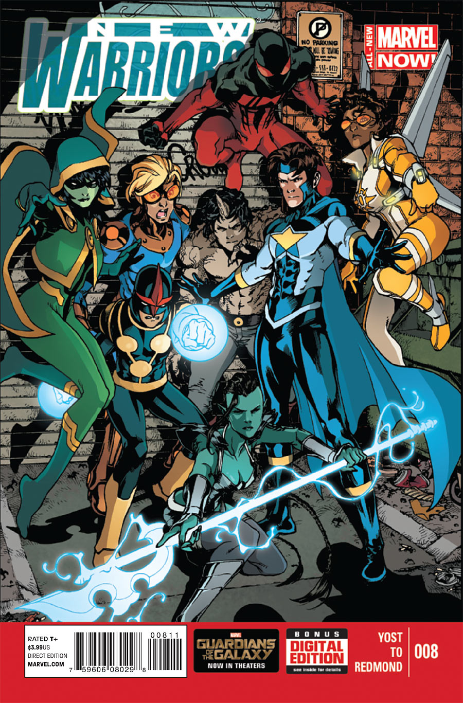 Znalezione obrazy dla zapytania new warriors marvel