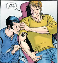 Eric Gitter (Earth-616) and Leon Nunez (Earth-616) from Young X-Men Vol 1 1 0002