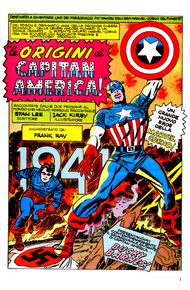 Capitan America Origini
