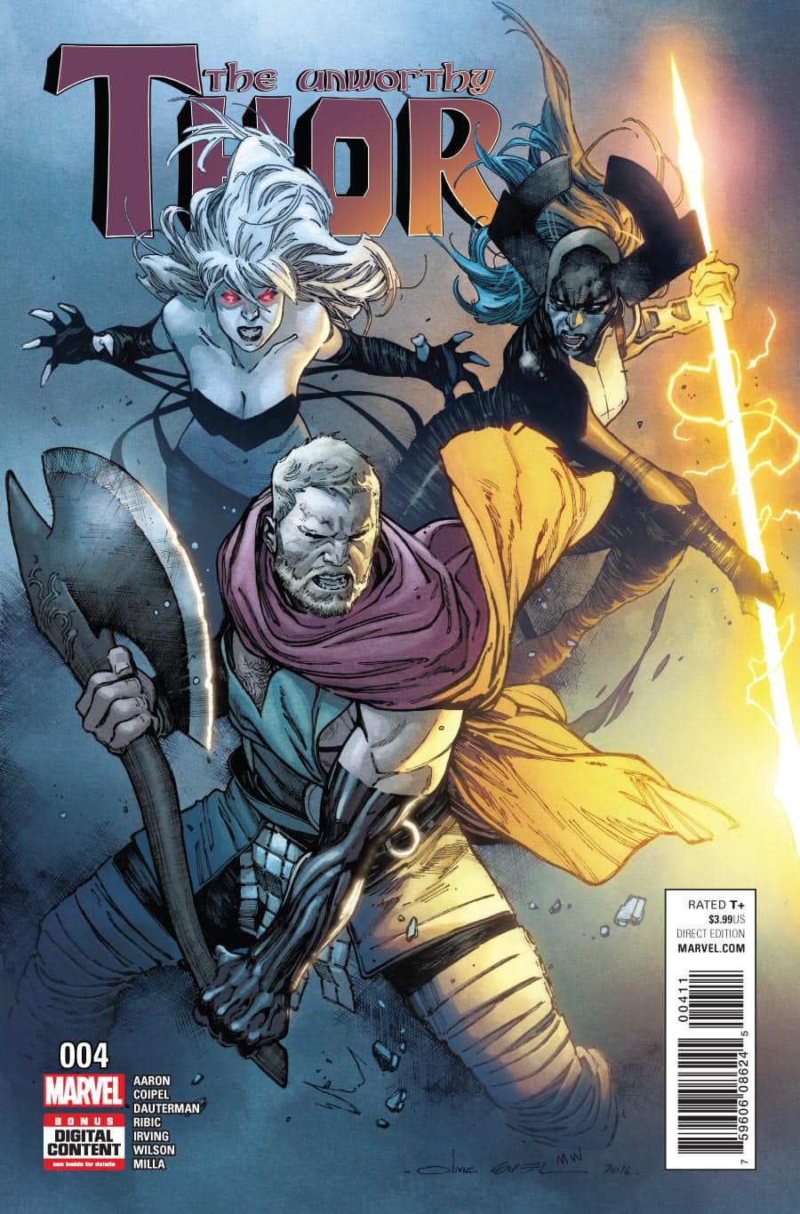 Unworthy Thor Vol 1 4 Marvel Database Fandom Powered By