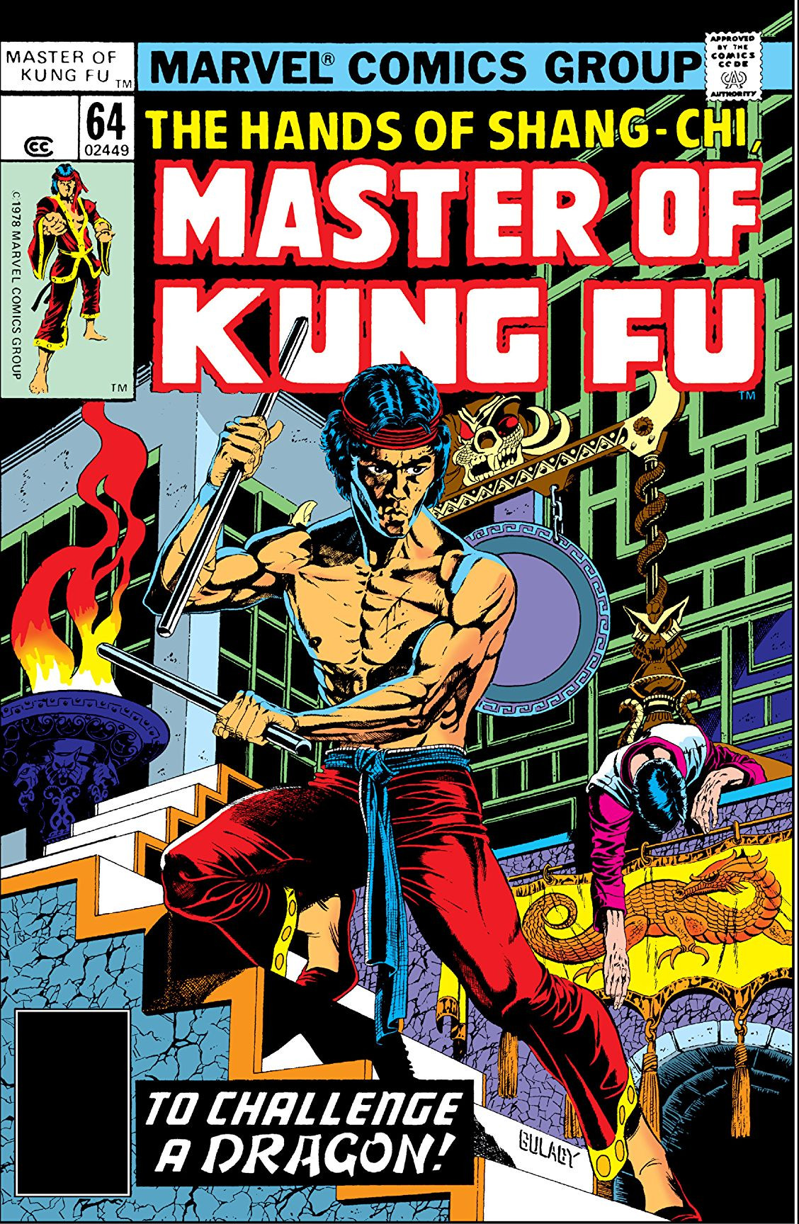 master of kung fu first appearance